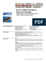 Bondstrand Series 2400 Fiberglass Pipe and Fittings