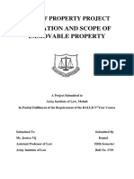 Defination and Scope of Immovable Property