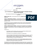 Rule 119 - Ra 6981 An Act Providing For A Witness Protection, Security and Benefit Program