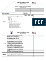 Comprehensive Schools Safety Monitoring Checklist