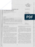 Haemoglobin Levels in Patients With Oral Submucous Fibrosis