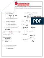 Theory of Structures: To Solve For Arbitrary Constants