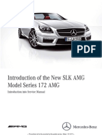 Introduction of The New SLK AMG Model Series 172 AMG: Introduction Into Service Manual