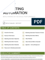 Marketing Automation Benchmark Report