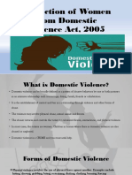 Protection of Women From Domestic Violence Act, 2005