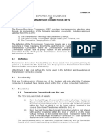 Annex A Definition and Boundaries OF Transmission Connection Assets