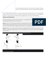 Flexion and Extension: Rica Angelyn J. Atienza ABM-1C