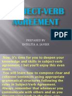 English 6 Subject-Verb Agreement