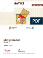 Ukuqonda Math Gr7 Teacher Guide