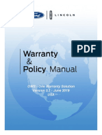 2019 Ford Warranty and Policy Manual