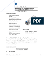 Finisar Ftlf1318p3btl Industrial Temp 1.25g Rohs Compliant Long Wavelength SFP Transceiver Productspecrevb2