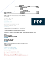 Q1 Liabilities Amount Assests Amount Balance Sheet: CA 225000 CL CA-135000 90000