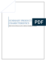 Summary Product Charecteristics: Rabies Vaccine For Human Use, (Vero-Cell) Freeze-Dried (Speeda Vaccine)