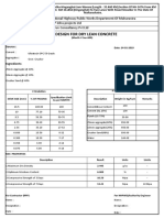 DLC Mix Design - WHRP 82.25% - 18.75% Ultratech (Own, Daroda)