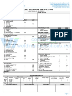 WPS Format For Asme Ix - Wps - Gtaw Saw