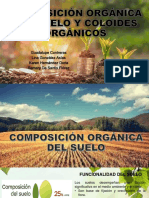 Composición Orgánica Del Suelo y Coloides Orgánicos