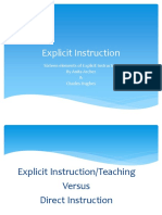 Explicit Instruction: Sixteen Elements of Explicit Instruction by Anita Archer & Charles Hughes