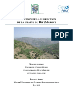 Evolution Des Relief Du Rif PDF