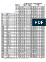 Excavator Pin Carrier Dimensions