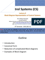 Control Systems (CS) : Dr. Imtiaz Hussain