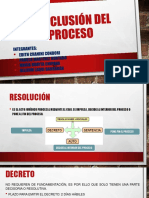 Conclusion Del Proceso