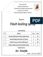 Flash Boiling Spray