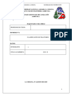 Clasificacion de Tractores