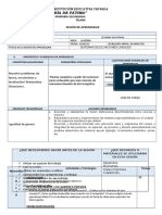 Sesiones 3ero Sistema D Ecuaciones Lineales