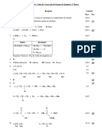 Química 10Cl 1 Época2011 - Guiao