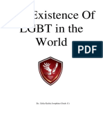 The Existence of LGBT in The World