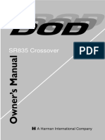 SR835 Crossover: A Harman International Company