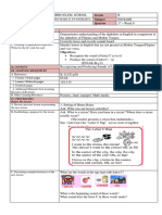 School Grade Teacher Date & Time Quarter: I. Objectives