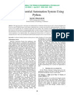 Wireless Industrial Automation System Using Python