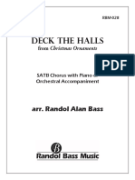 Deck The Halls: Arr. Randol Alan Bass