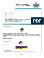 Hoja de Seguridad: Hidróxido de Potasio MSDS