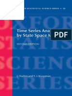 Time Series Analysis by State Space Methods