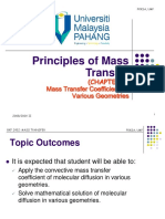 Chapter 7a Mass Transfer Coefficients For Various Geometries