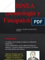 Disnea Fisiopatologia