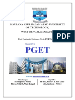 PGET 2019 Prospectus