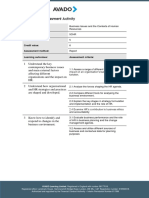 5CHR Assessment Brief