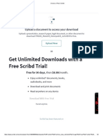 Get Unlimited Downloads With A Free Scribd Trial!: Upload A Document To Access Your Download