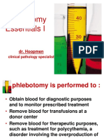 Phlebotomy Essentials I