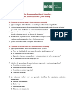 MÓDULO 4 Ejercicios de Autoevaluación (2018-2019)