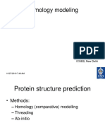 Homology Modeling: Dinesh Gupta ICGEB, New Delhi