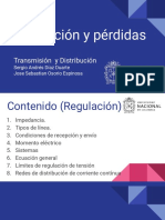 Regulación y Pérdidas en Lineas de Transmisión