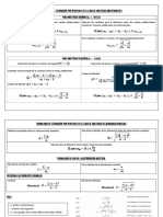 Formulario de Estadística Inferencial