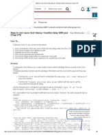 Steps To Root Cause Clock Latency - Insertion Delay QOR Post CCopt CTS