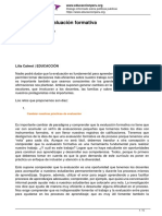 Retos de Evaluación Formativa