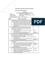 Kisi-Kisi, Pretest, Posttest KKM