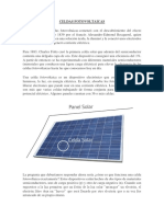 Celdas Fotovoltaicas